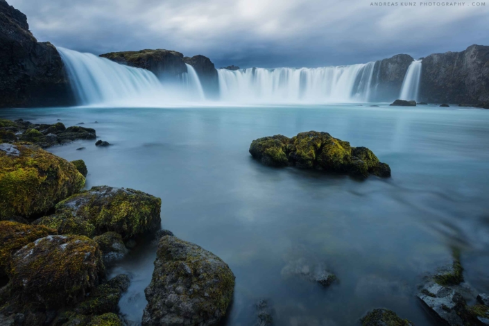 Iceland-Godafoss-white-long-exposure-Andreas-Kunz-Photography