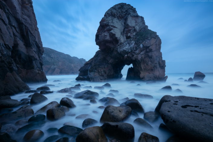 Seascape-Portugal-Praia-do-Louriçal-Arch-Andreas-Kunz-Photography.